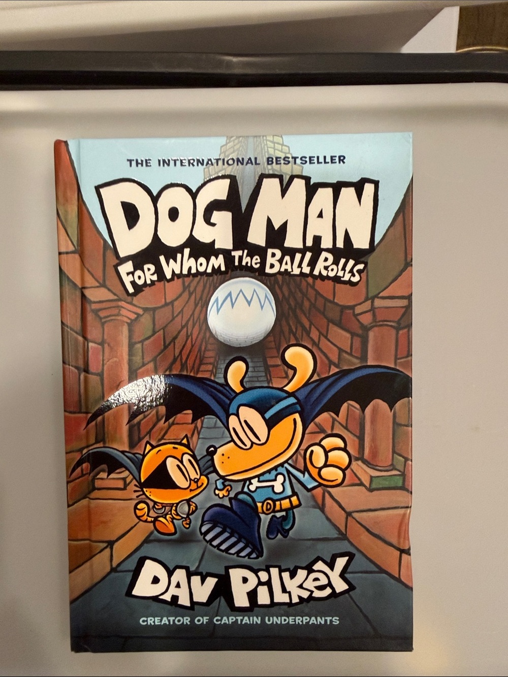 Dog Man: For Whom the Ball Rolls by - Blue Cover